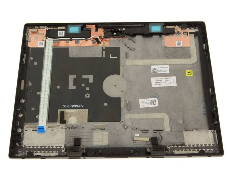 For Dell OEM Latitude 7285 2-in-1 Tablet Back Cover Assembly with Speakers - RHPRT-FKA