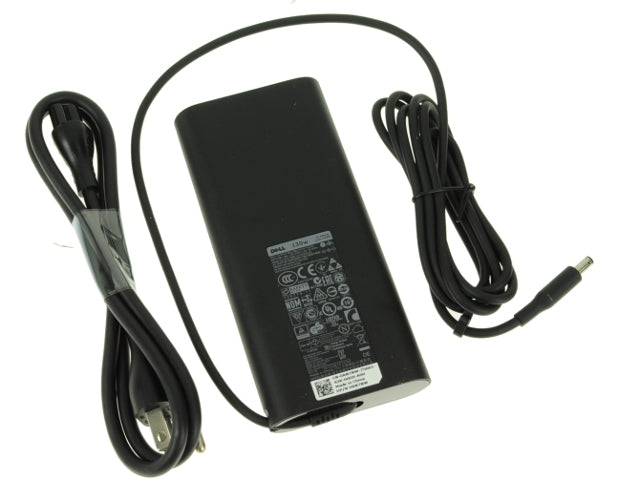 For Dell OEM XPS 15 (9530) / Precision M3800 Laptop Charger 130 watt Genuine AC Power Adapter 4.5mm Tip - 6TTY6 - RN7NW-FKA
