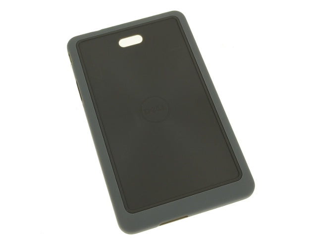 New Dark Gray - For Dell OEM Venue 8 (3840) Tablet Rubber Duo Case - RV39G-FKA