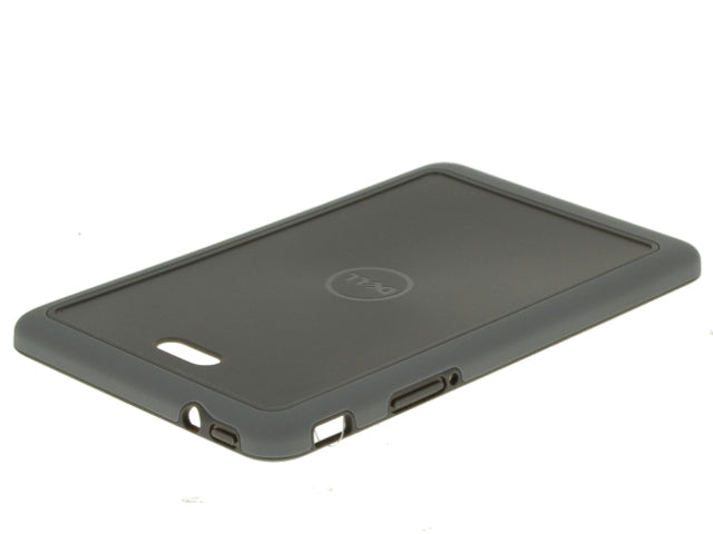 New Dark Gray - For Dell OEM Venue 8 (3840) Tablet Rubber Duo Case - RV39G-FKA