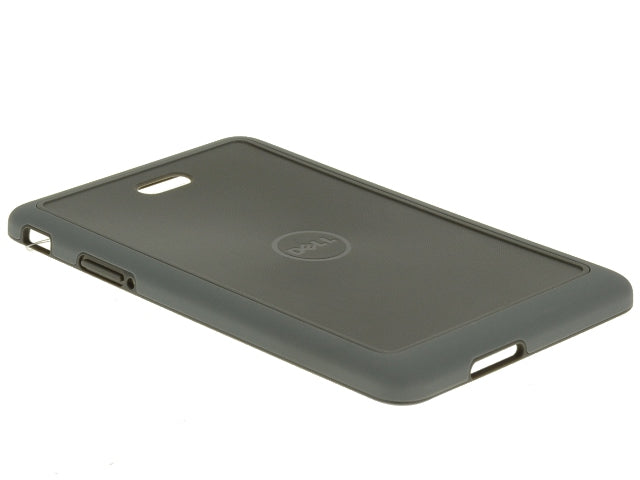 New Dark Gray - For Dell OEM Venue 8 (3840) Tablet Rubber Duo Case - RV39G-FKA