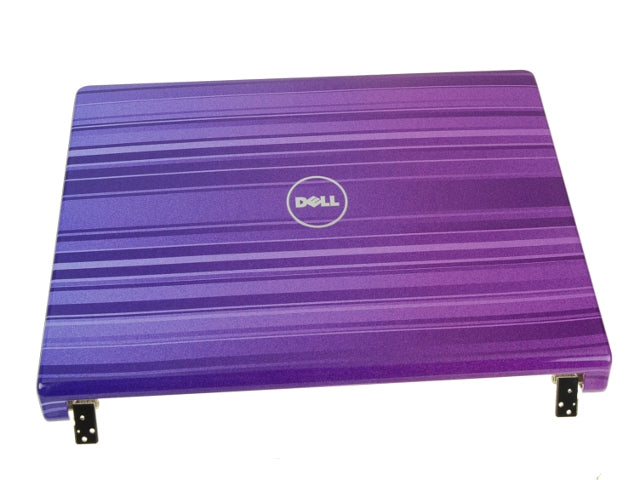 New Purple Horizon - Dell OEM Studio 1458 / 1457 14" LCD Back Cover Lid Top Plastic with Hinges - RVTGY-FKA