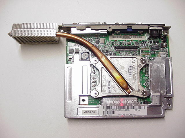 For Dell OEM Inspiron 9100 / XPS GEN 1 64mb ATI Mobility Radeon 9700 Video Graphics Card - T1765-FKA