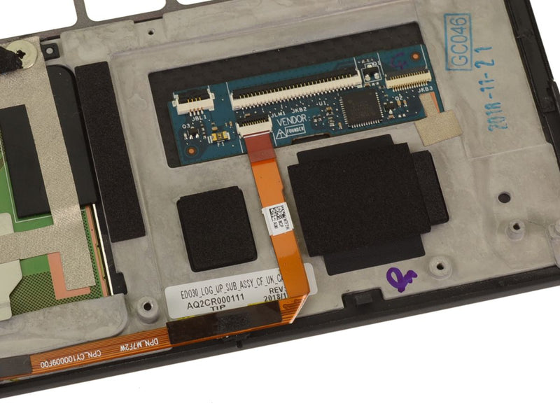 New Dell OEM XPS 13 (9370 / 9380) EMEA Palmrest Assembly - EMEA - T48VN-FKA
