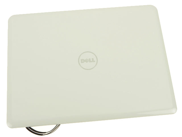 White - Dell OEM Inspiron 11z (1110) LCD Back Cover Lid - T613R-FKA