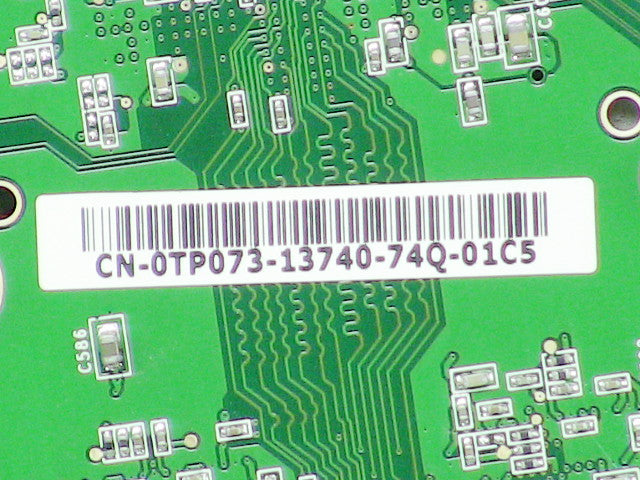 For Dell OEM Nvidia Geforce 8600GTS 256MB GDDR3 Desktop Video Card - TP073-FKA