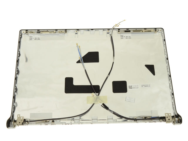 New Surfers - Dell OEM Studio 1555 1557 1558 15.6" LCD Back Cover Lid Top with Hinges - U150N-FKA