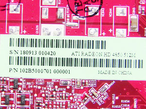 OEM ATI Radeon HD 4850 512MB GDDR3 Desktop Video Card for Dell - U748J-FKA