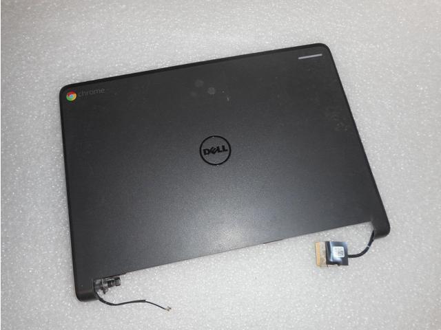 New Dell OEM Chromebook 11 (3120) 11.6 inch LCD Back Cover Lid Assembly with Hinges - No TS - GNHJG-FKA