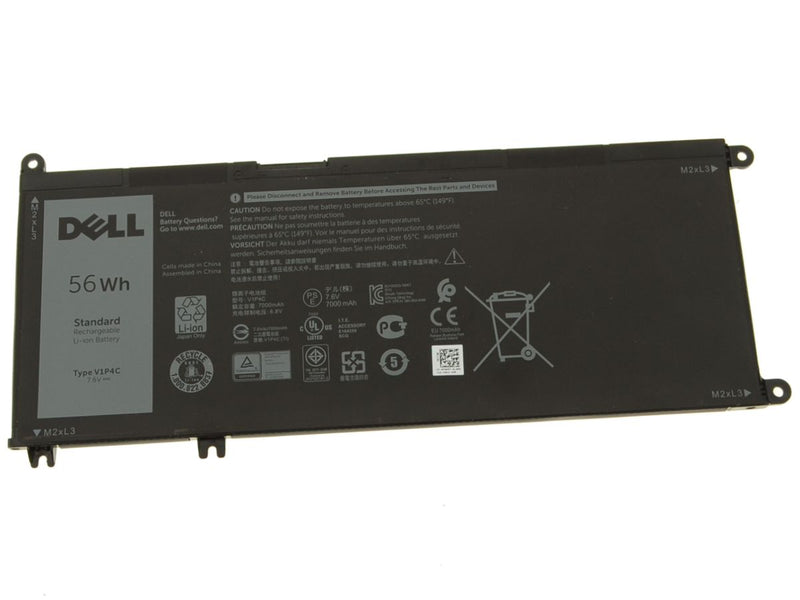 Dell OEM Original Chromebook 13 (3380) 56Wh 4-cell Laptop Battery - V1P4C w/ 1 Year Warranty-FKA