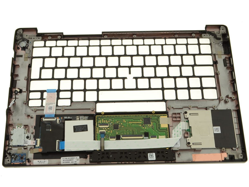 For Dell OEM Latitude 7480 EMEA Touchpad Palmrest Assembly - EMEA - Fingerprint Reader - V8F9K-FKA