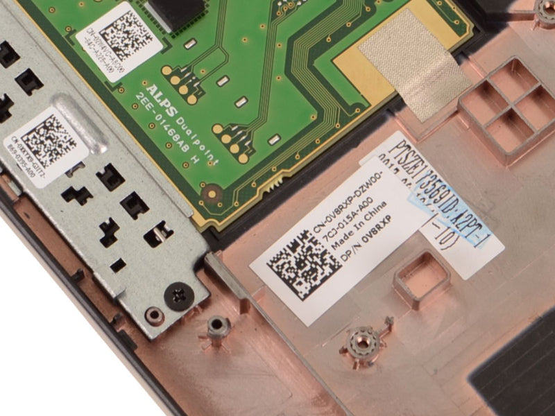 New Dell OEM Latitude 7480 EMEA Touchpad Palmrest Assembly - EMEA Single Point - V8RXP-FKA