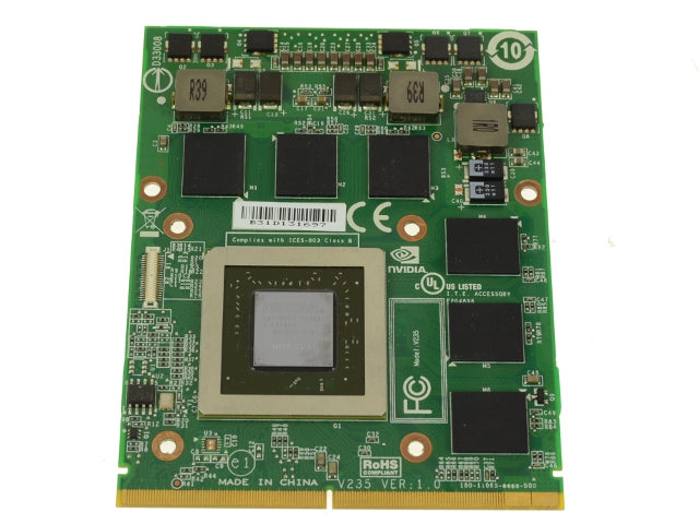 For Dell OEM Alienware M18x / M17xR3 Nvidia GTX 460M Video Graphics Card - VDV04-FKA