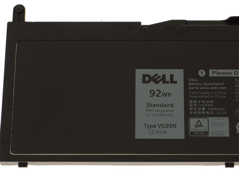 New Dell OEM Original Precision 3520 / 3530 6-Cell 92Wh Laptop Battery - VG93N-FKA