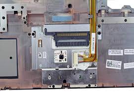 New Dell OEM Precision M6400 Palmrest Touchpad Assembly with Contactless Smart Card Reader - W1YCH-FKA