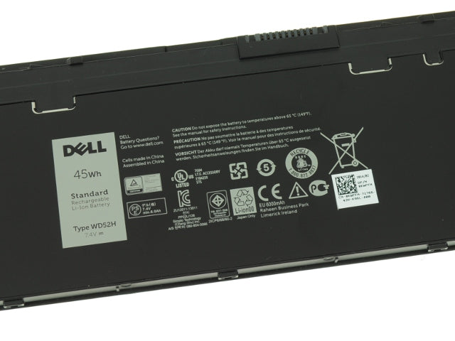 Dell OEM Original Latitude E7240 / E7250 4-cell Laptop Battery 45Wh - WD52H-FKA