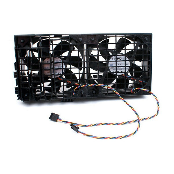 For Dell Precision Workstation T3500 T5500 Dual Cooling Fan Assembly HW856 CP232-FKA