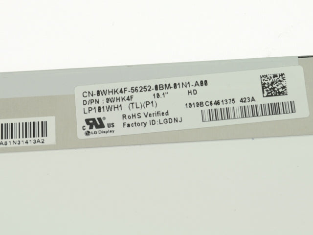 For Dell OEM Latitude 2120 2110 / Inspiron Mini 1012 10.1" WXGAHD LED LCD Widescreen Display - WHK4F-FKA