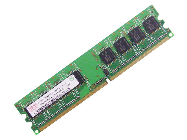For Dell OEM DDR2 667Mhz 512MB PC2-5300U Non-ECC RAM Memory Stick - HYMP564U64CP8 - WM551 w/ 1 Year Warranty-FKA