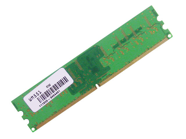 For Dell OEM DDR2 667Mhz 512MB PC2-5300U Non-ECC RAM Memory Stick - HYMP564U64CP8 - WM551 w/ 1 Year Warranty-FKA