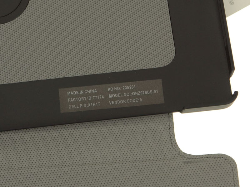 New Dell OEM Venue 10 Pro (5055) / Venue 10 (5050) Rotating Tablet Folio Case - X1H1T-FKA