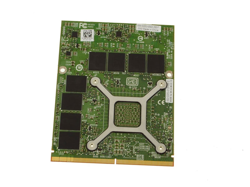 Dell OEM Precision M6700 / M6800 Nvidia Quadro K4100m 4GB Video Graphics Card - X8T6N-FKA