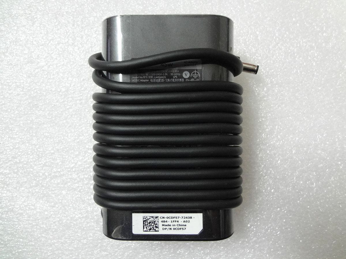 For Dell OEM XPS 12 (9Q33) / Inspiron 14 (7437) / XPS 13 (L322X) AC Power Adapter 45W - 4.5mm Tip - 45 watt - X9RG3-FKA