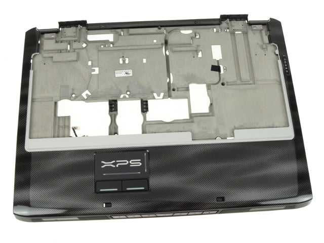 Dell OEM XPS M1730 Palmrest Touchpad Plastic Assembly - Carbon Fiber - XD5M4-FKA