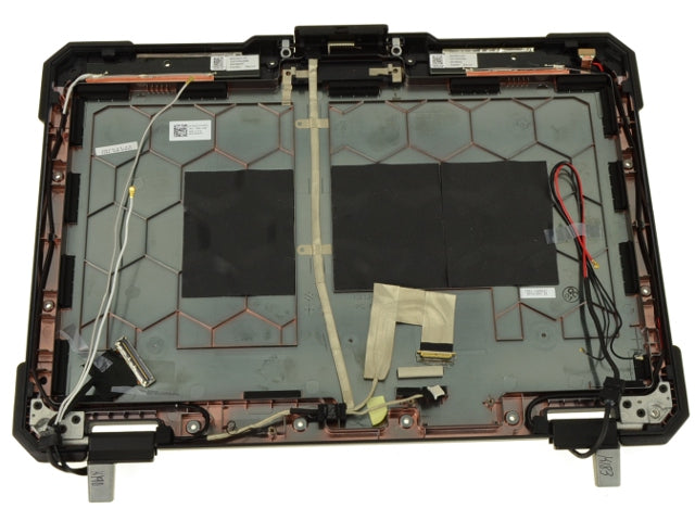 Dell OEM Latitude 14 Rugged Extreme (7404) 14" LCD Back Top Cover Lid Assembly with Hinges and Cables - XGCYY-FKA