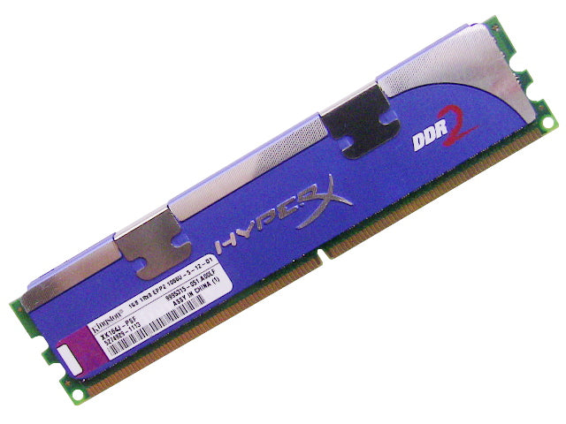Kingston HyperX DDR2 1066Mhz 1GB PC2-8500U Non-ECC RAM Memory Stick - XK164J-PSF w/ 1 Year Warranty-FKA