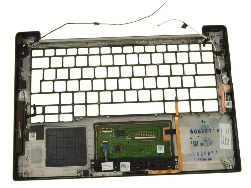 New Dell OEM Latitude 13 (7370) EMEA Touchpad Palmrest Assembly - EMEA - Y62JV-FKA