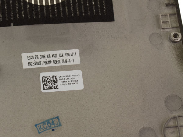 For Dell OEM Latitude 7300 Laptop Bottom Base Assembly - YRNJH-FKA