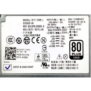 Dell H255T 0H255T SFF 235W Power Supply for OptiPlex 760 960 980 D235ES-00 DPS-235EB-FKA