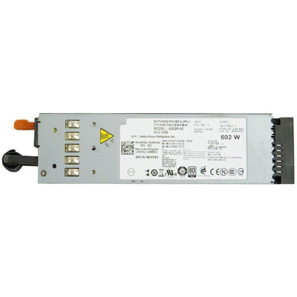 For Dell PowerEdge R610 502Watt Power Supply 0KY091 A502P-00-FKA