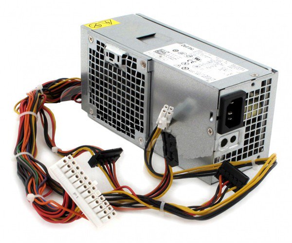 For Dell HY6D2 0HY6D2 Inspiron 530s 620s Vostro 200s 220s Optiplex 390 790 990 Desktop DT Systems 250Watt Power Supply D250AD-00-FKA