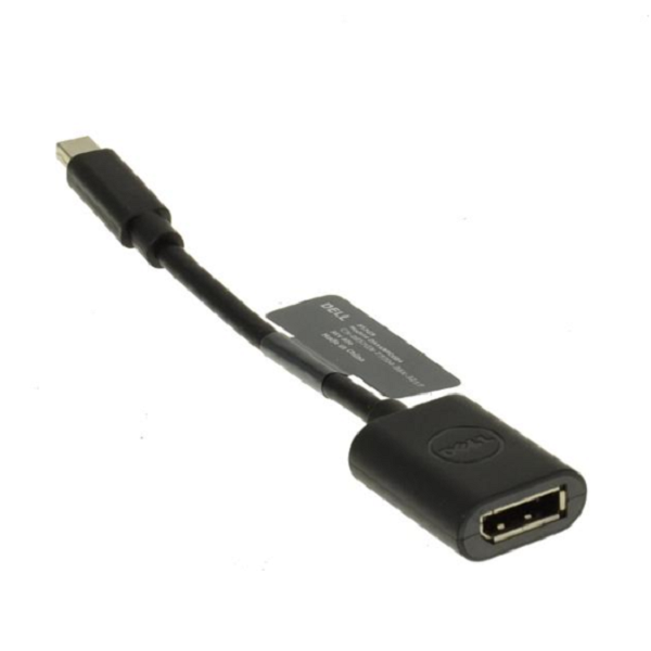 For Dell OEM DisplayPort (Female) to Mini-DisplayPort (Male) Dongle Adapter Cable - 857GN-FKA