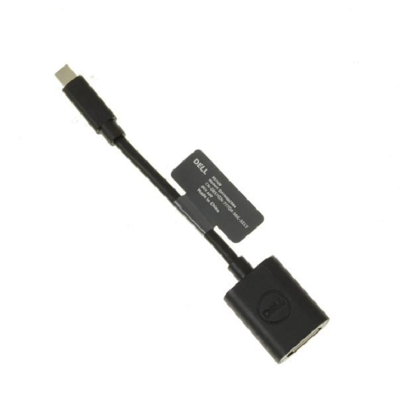 For Dell OEM DisplayPort (Female) to Mini-DisplayPort (Male) Dongle Adapter Cable - 857GN-FKA