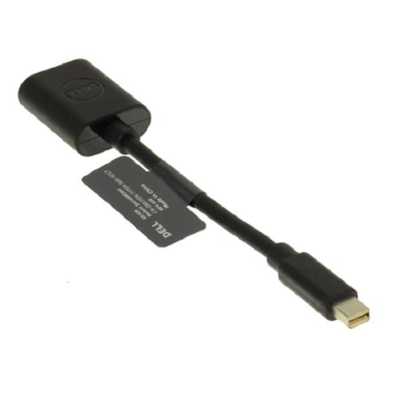 For Dell OEM DisplayPort (Female) to Mini-DisplayPort (Male) Dongle Adapter Cable - 857GN-FKA