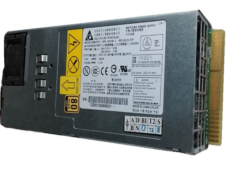 Dell XN7P4 0XN7P4 Power Supply for Networking N4064 N4064F N4032 N4032F 8132 8132F 460W DPS-460KB C-FKA