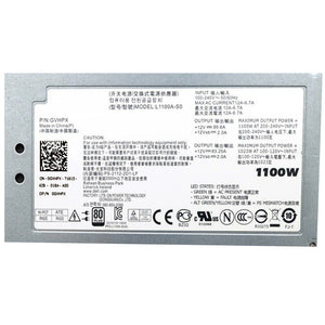 Dell PowerEdge R910 R820 1100Watt Power Supply 0GVHPX L1100A-S0-FKA