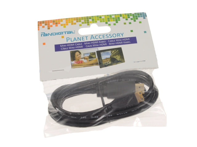 NEW 6-Foot HDMI (M) to Mini-HDMI (M) Video/Audio Cable - 6ft-FKA