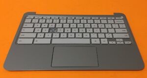 Genuine HP Chromebook 11 G2 11.6 inch Palmrest Keyboard TouchPad 761974-001 D2-X2-F7-FKA