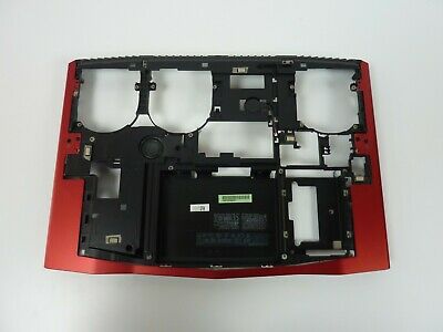 New RED - Alienware M14x Laptop Bottom Base Cover Assembly - 7YPG4-FKA